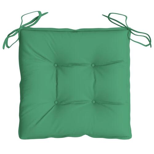 Pallehynder 6 stk. 50x50x7 cm oxfordstof grøn