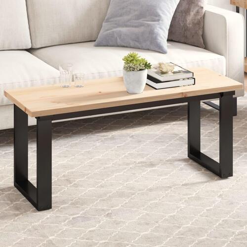 Bordplade 110x40x2,5 cm rektangulær massivt fyrretræ