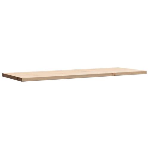 Bordplade 110x40x2,5 cm rektangulær massivt fyrretræ