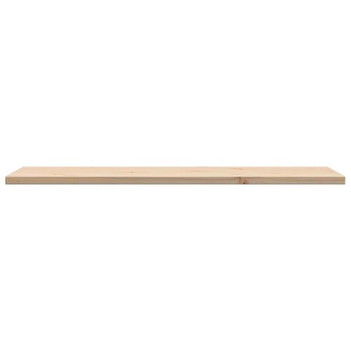 Bordplade 110x40x2,5 cm rektangulær massivt fyrretræ