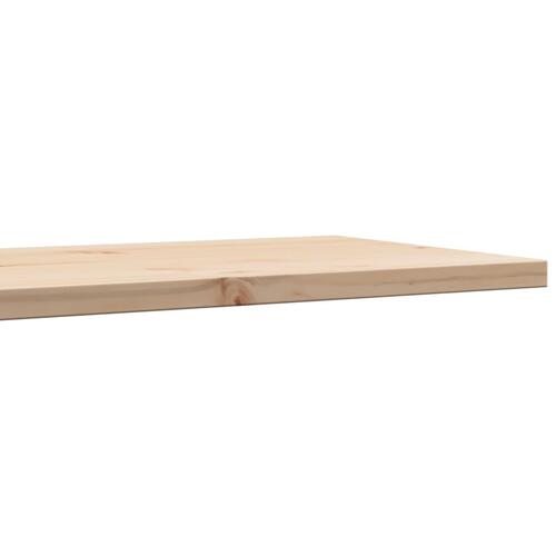 Bordplade 110x40x2,5 cm rektangulær massivt fyrretræ