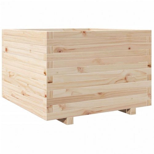 Plantekasse 70x70x49,5 cm massivt fyrretræ