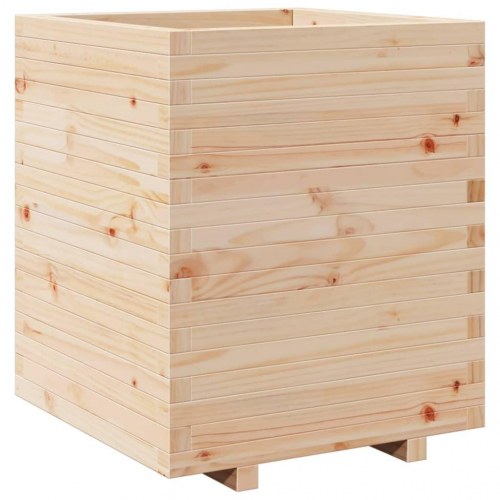 Plantekasse 60x60x72,5 cm massivt fyrretræ