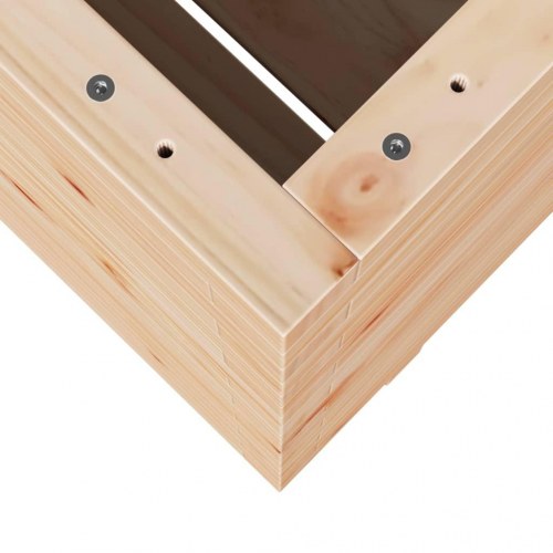 Plantekasse 60x60x72,5 cm massivt fyrretræ