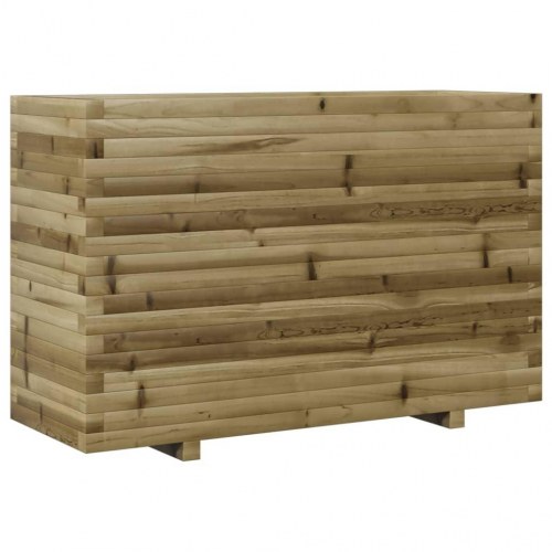 Plantekasse 110x40x72 cm imprægneret fyrretræ