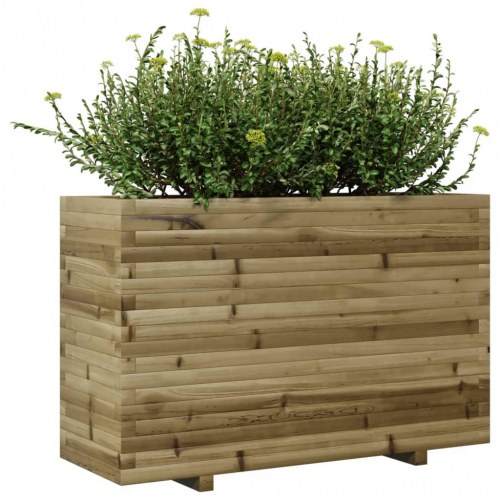 Plantekasse 110x40x72 cm imprægneret fyrretræ