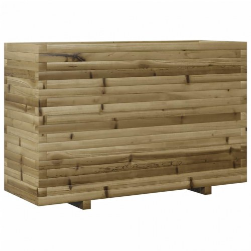 Plantekasse 110x40x72 cm imprægneret fyrretræ