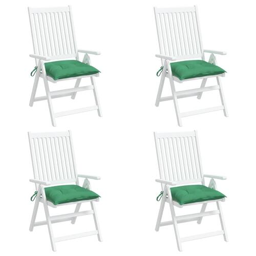 Pallehynder 4 stk. 50x50x7 cm oxfordstof grøn