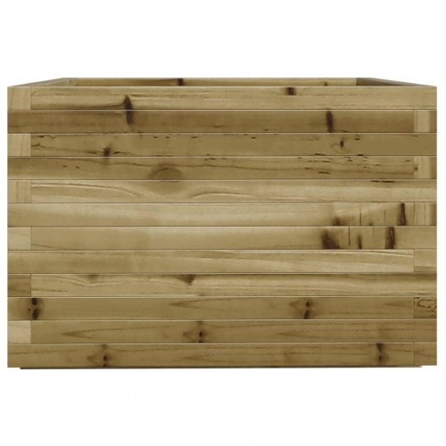 Plantekasse 70x70x49,5 cm imprægneret fyrretræ