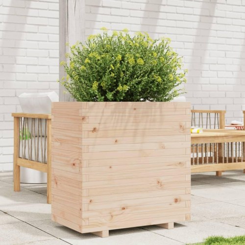 Plantekasse 70x40x72,5 cm massivt fyrretræ