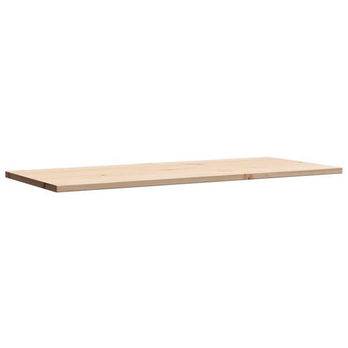 Bordplade 100x50x1,7 cm rektangulær massivt fyrretræ