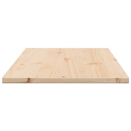 Bordplade 100x50x1,7 cm rektangulær massivt fyrretræ