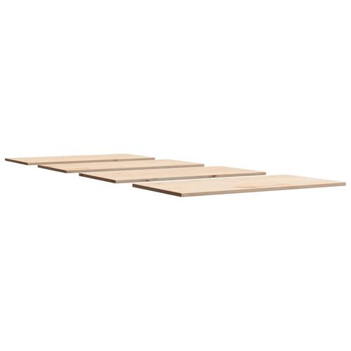 Bordplader 4 stk. 100x50x1,7 cm rektangulær massivt fyrretræ