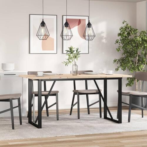 Bordplader 3 stk. 80x53x2,5 cm rektangulær massivt fyrretræ