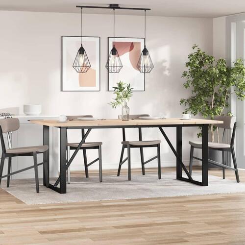 Bordplader 4 stk. 100x50x2,5 cm rektangulær massivt fyrretræ