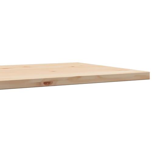 Bordplader 4 stk. 100x50x2,5 cm rektangulær massivt fyrretræ