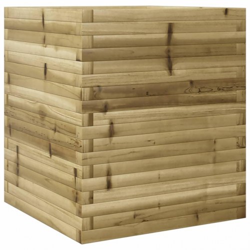 Plantekasse 60x60x68,5 cm imprægneret fyrretræ