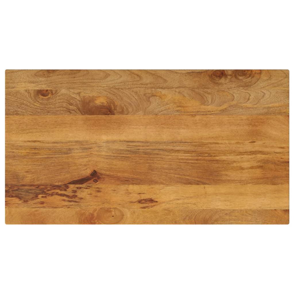 Bordplade 120x60x3,8 cm rektangulær massivt mangotræ