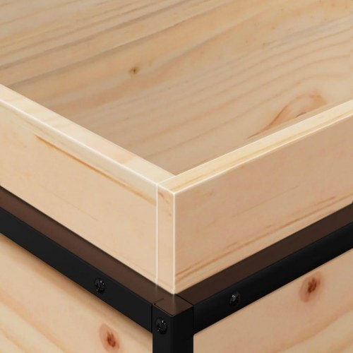 Plantekasse 60x40x50 cm massivt fyrretræ