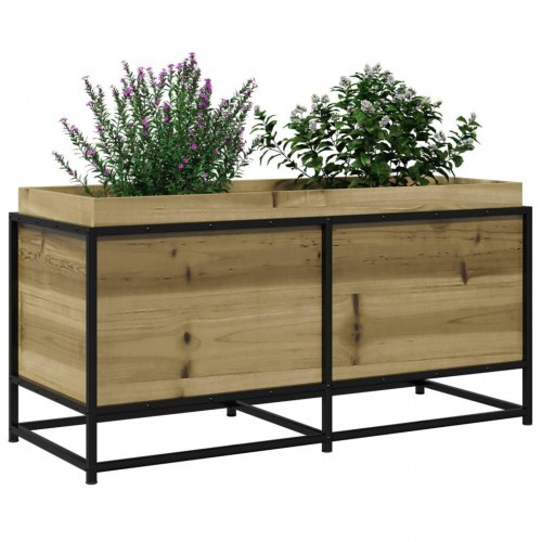 Plantekasse 100x40x50 cm imprægneret fyrretræ