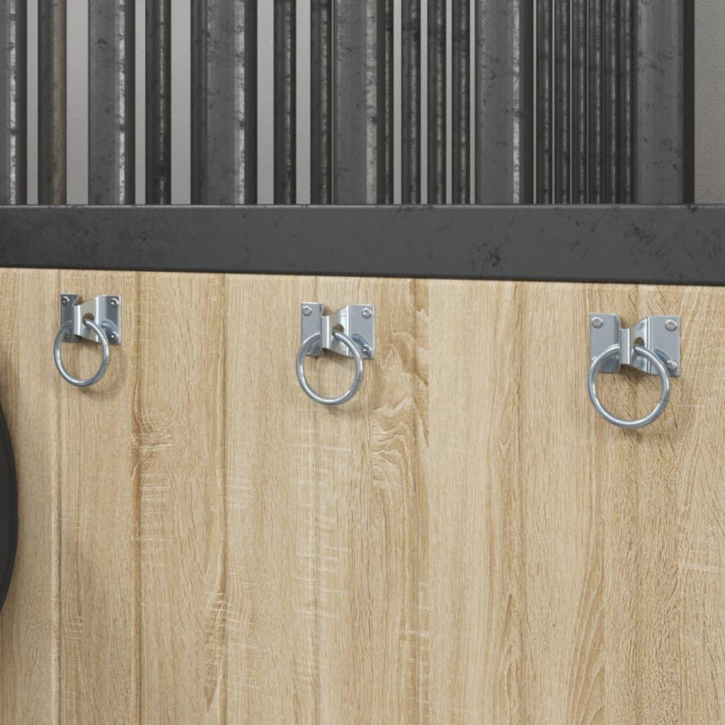 Opbindingsring med plader 3 stk. stål sølvfarvet