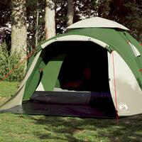 3-personers campingtelt kuppel quick-release grøn