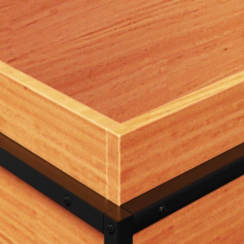 Plantekasse 60 x 40 x 50 cm i massivt fyrretræ - gyldenbrun