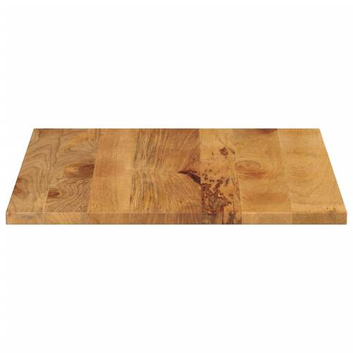 Bordplade 70x70x3,8 cm firkantet massivt mangotræ