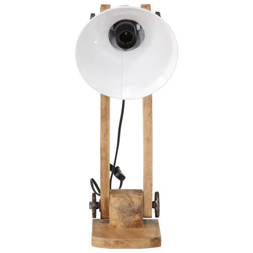 Skrivebordslampe 25 W 23x13x52 cm E27 hvid
