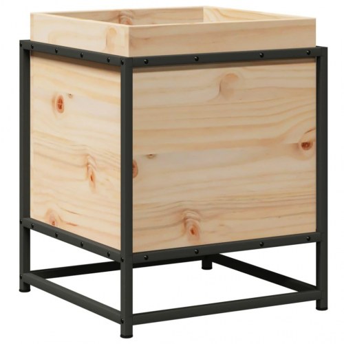 Plantekasse 40x40x50 cm massivt fyrretræ