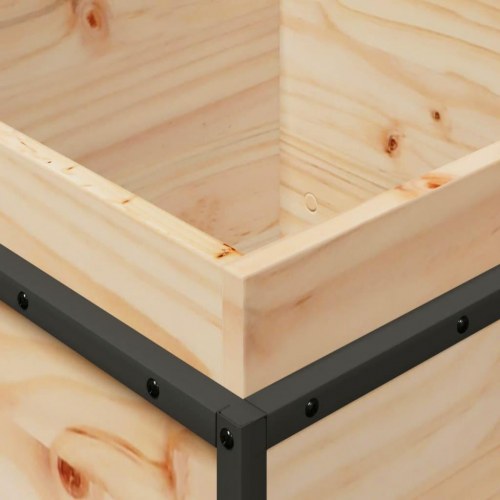 Plantekasse 40x40x50 cm massivt fyrretræ