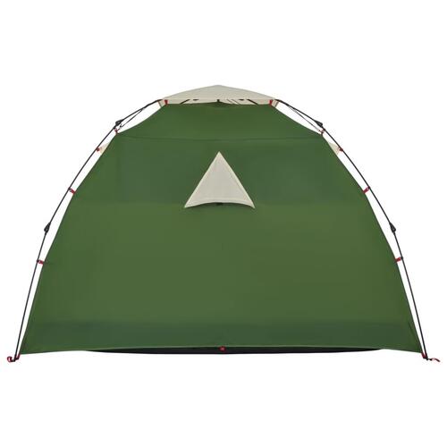 4-personers campingtelt quick-release grøn