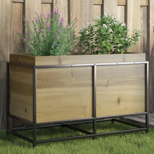 Plantekasse 80x40x50 cm imprægneret fyrretræ