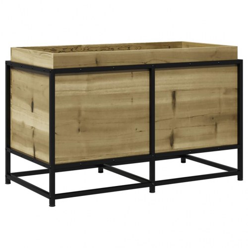 Plantekasse 80x40x50 cm imprægneret fyrretræ