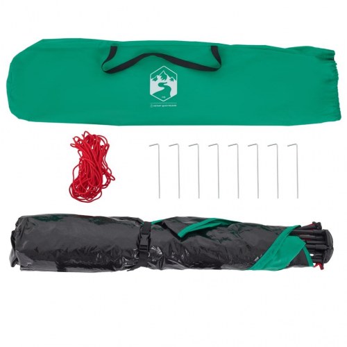 2-personers campingtelt vandafvisende quick-release grøn