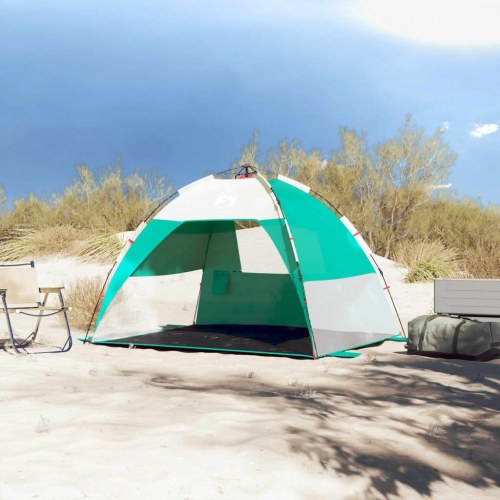 2-personers campingtelt vandafvisende quick-release grøn