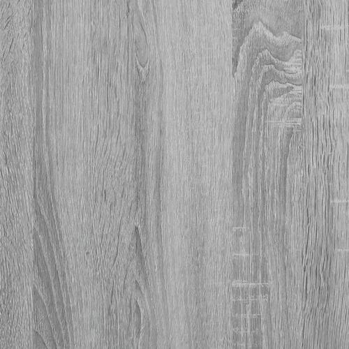 Arkivskab 60x32x77,5 cm konstrueret træ grå sonoma-eg