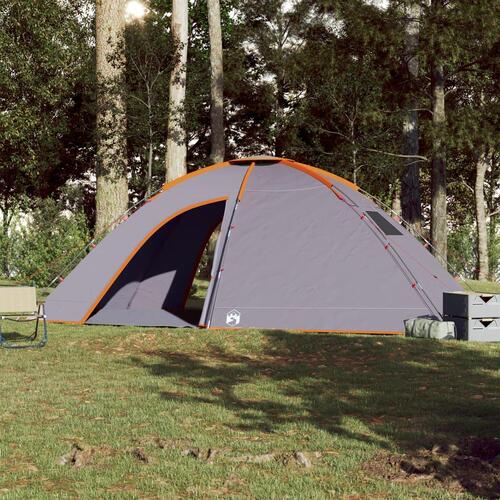 8-personers campingtelt vandafvisende orange
