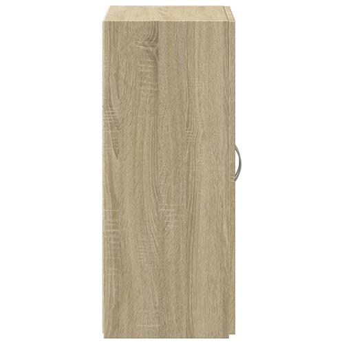 Arkivskab 60x32x77,5 cm konstrueret træ sonoma-eg