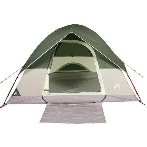 3-personers campingtelt vandafvisende kuppel grøn