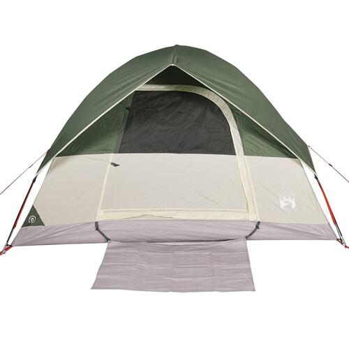 3-personers campingtelt vandafvisende kuppel grøn