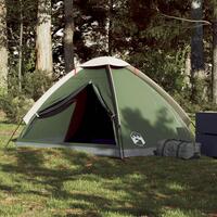 2-personers campingtelt vandafvisende kuppel grøn