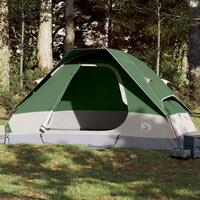 2-personers campingtelt vandafvisende kuppel grøn