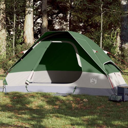 2-personers campingtelt vandafvisende kuppel grøn