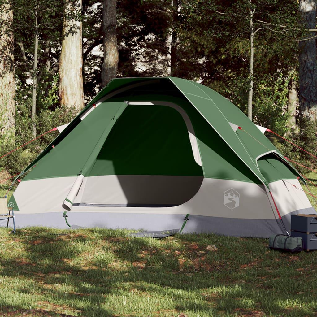 2-personers campingtelt vandafvisende kuppel grøn