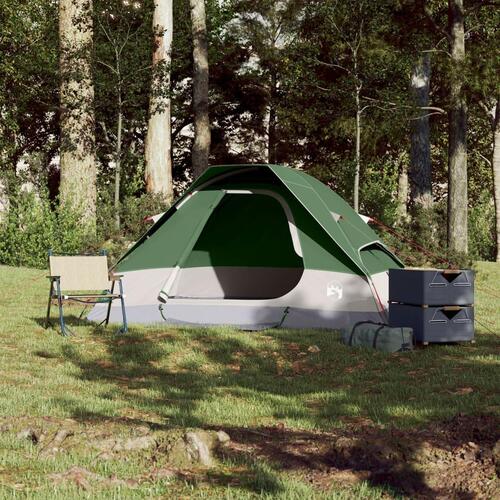 2-personers campingtelt vandafvisende kuppel grøn