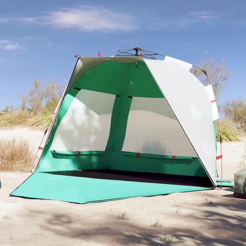 3-personers campingtelt vandafvisende quick-release grøn