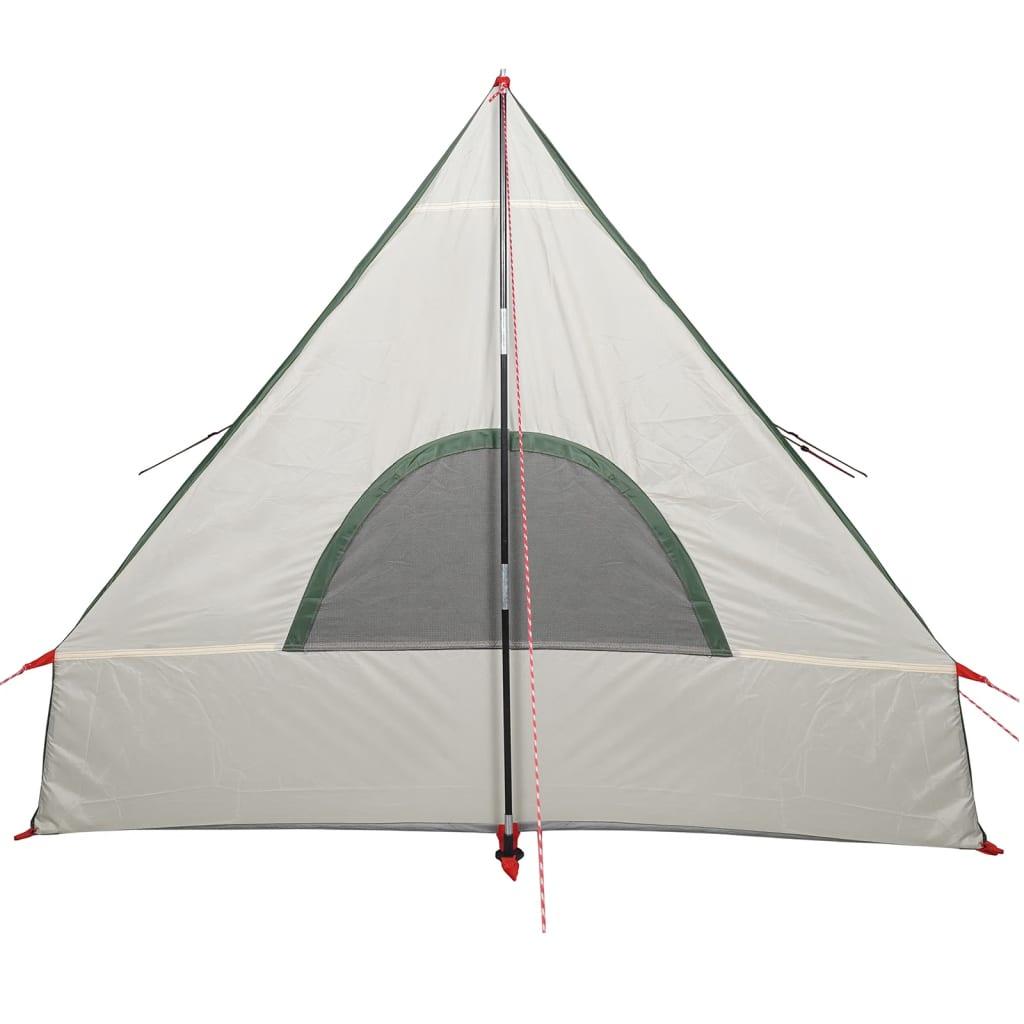 2-personers campingtelt A-stel vandafvisende grøn