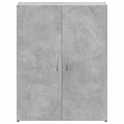 Arkivskab 60x32x77,5 cm konstrueret træ betongrå
