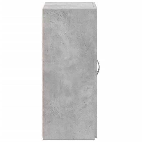 Arkivskab 60x32x77,5 cm konstrueret træ betongrå